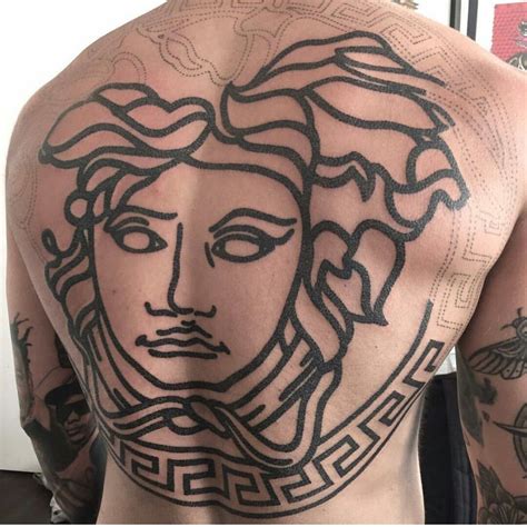 versace pattern tattoo.